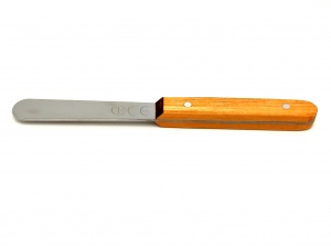 Шпатель для гипса с ручкой прямой