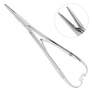 Иглодержатель Матье с отверстием, 140 мм Германия