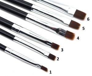 Кисть синтетика для реставрации зубов