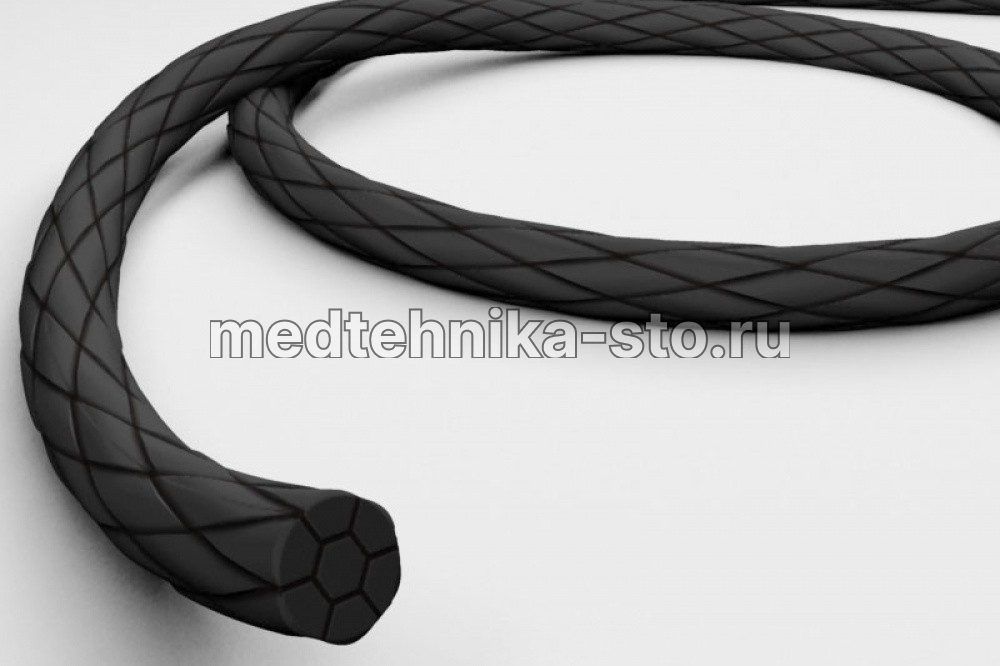 Шелк черный 75 см, м.р. 3,5